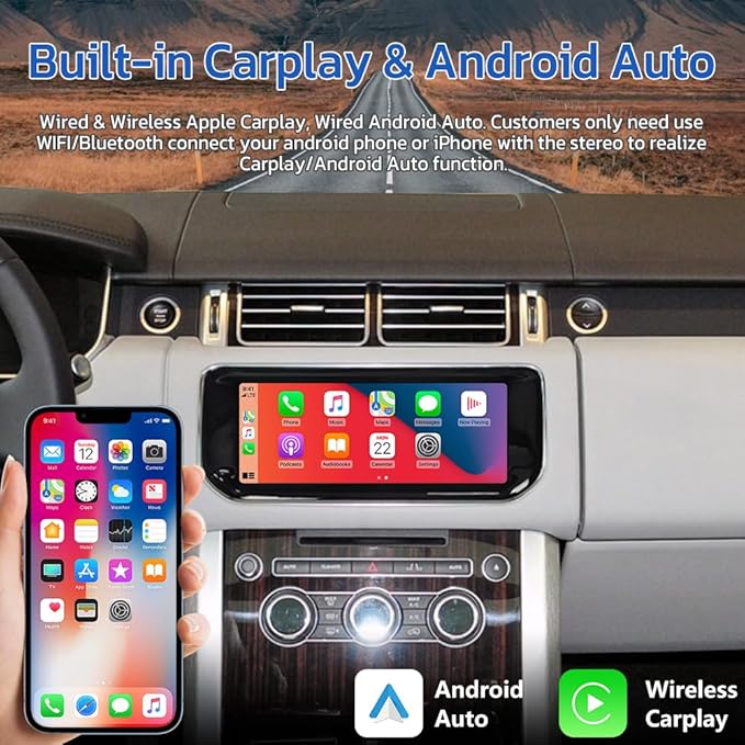 Android Car Radio For 2013 2014 2015 2016 2017 Range Rover Sport L494 Vogue - Image 4