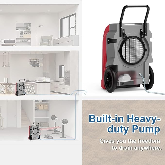 ALORAIR 270 Pints Commercial Dehumidifier - Image 5