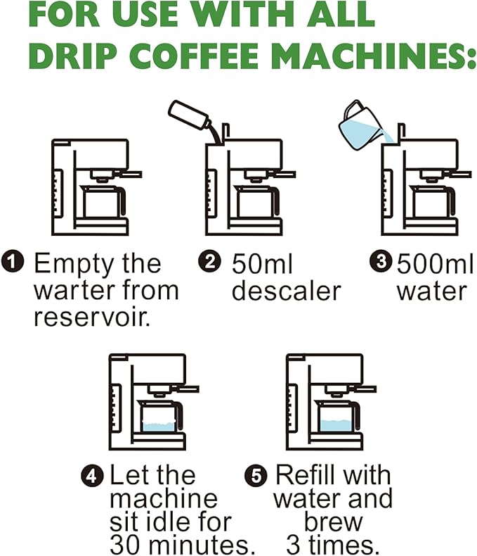 Descaling Solution – Coffee Maker Cleaner - Image 6