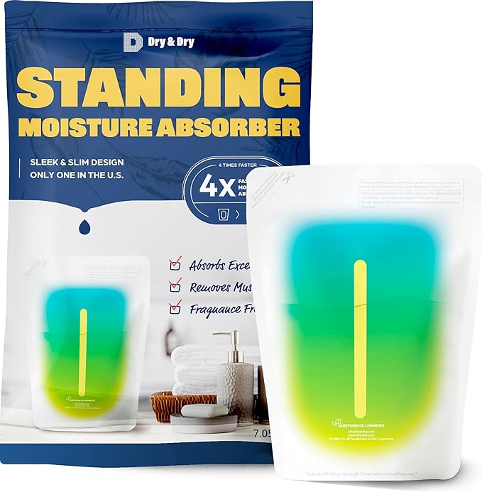 Dry & Dry [35 Packs Standing Moisture Absorbers to Control Excess Moisture by DryDry
