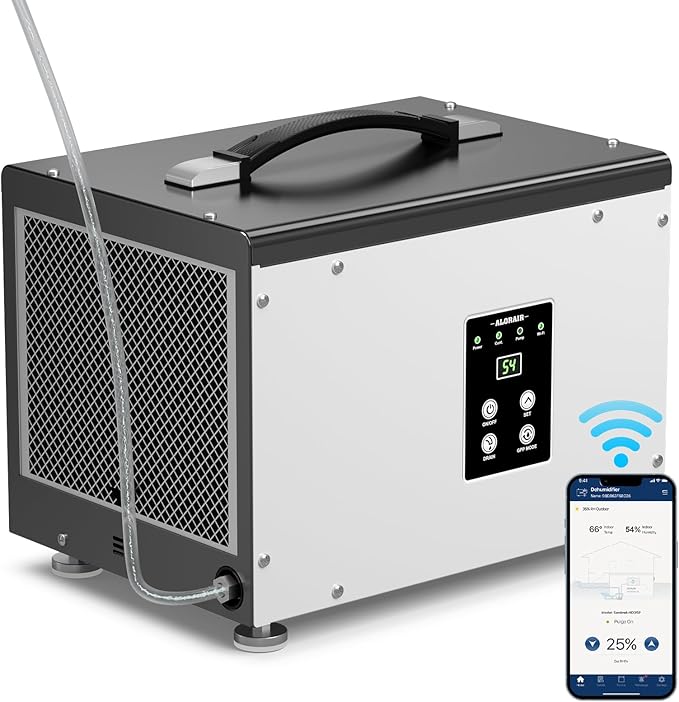 ALORAIR Wi-Fi Crawl Space and Basement Dehumidifier, 70 Pint by ALORAIRSOLUTIONSINC0J0DC