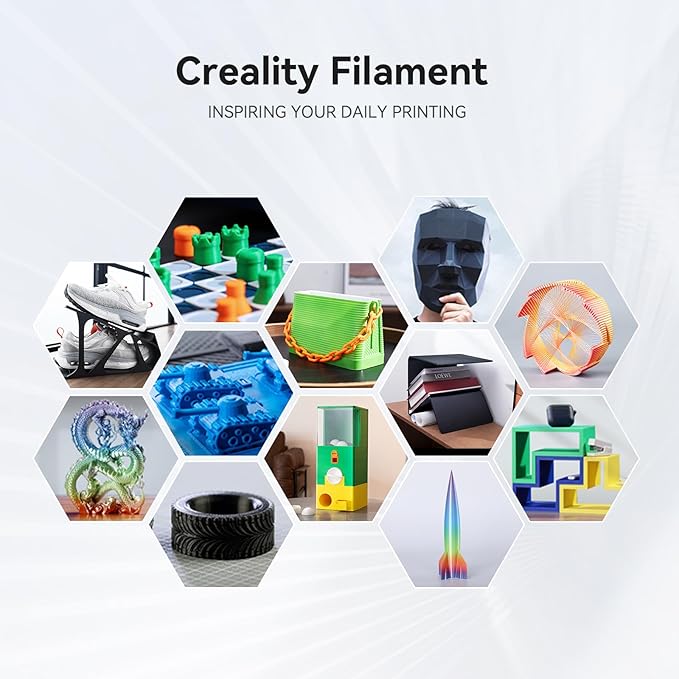 Creality Hyper PLA Filament 1.75mm, 30-300mm/s High Speed 3D Printer Filament - Image 9