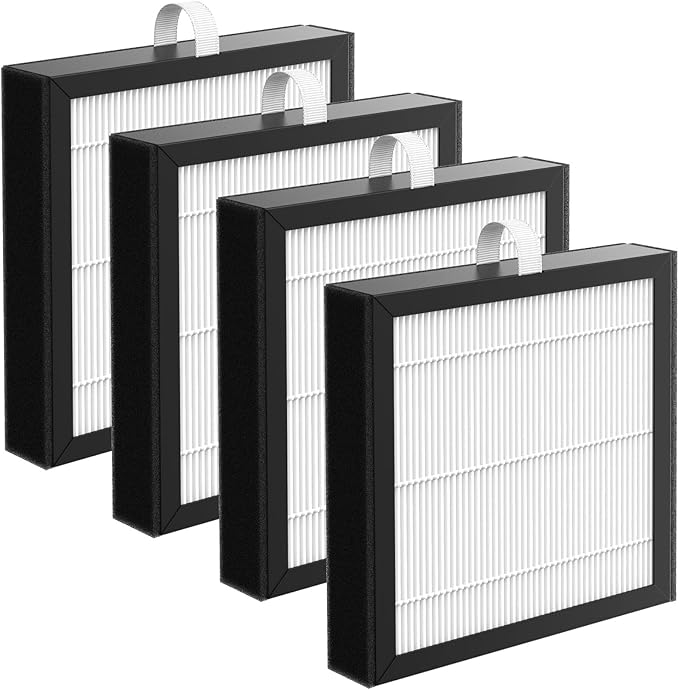 4 Pack DH02 H13 HEPA Replacement Filter Compatible - Image 9