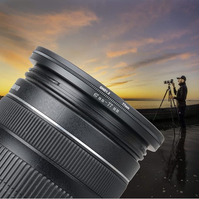 55mm to 42mm Step-Down Ring Filter Adapter, Metal Ring Step-Down Rings Adapter - Image 5