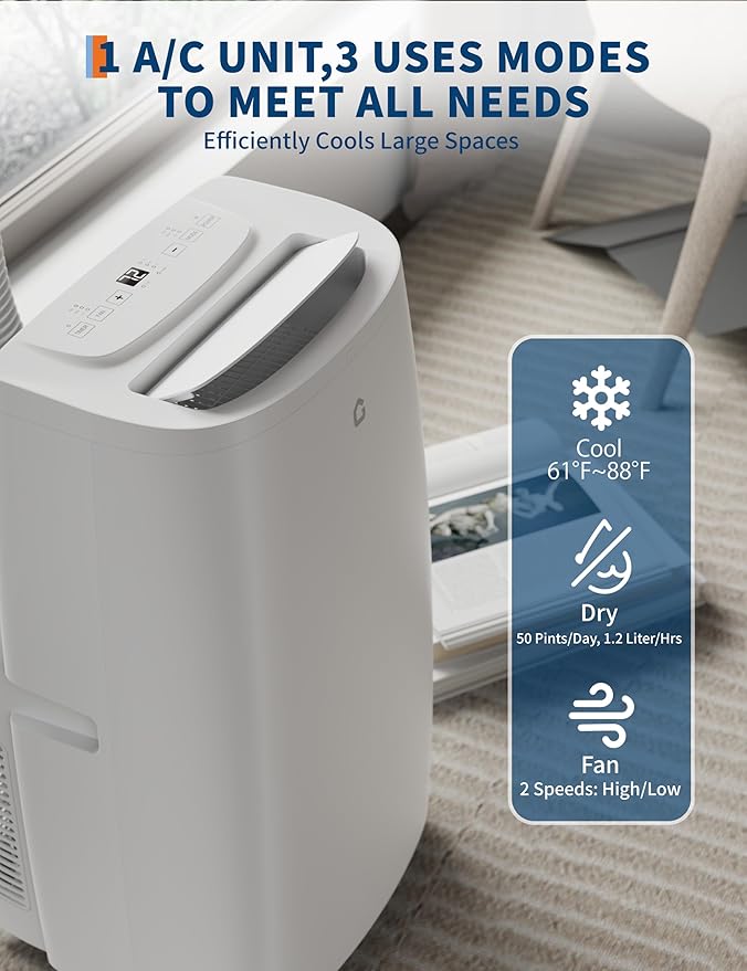 14, 000 BTU Portable Air Conditioner - Image 2