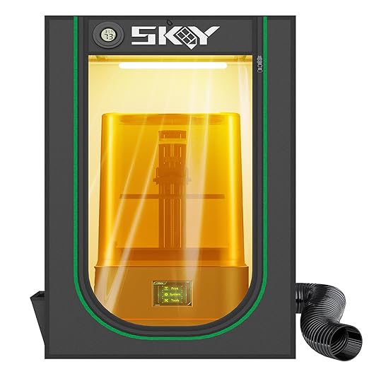 Skouphy Resin 3D Printer Enclosure by Cregrant3D