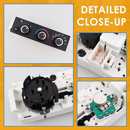 599-294 Heater A/C Control Switch, Front Climate Control Module Compatible - Image 6
