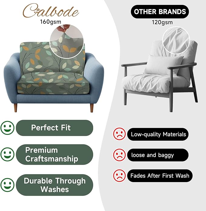 14Pcs Stretch Patio Cushion Cover - Image 4