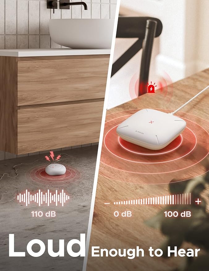 X-Sense Wi-Fi Water Leak Detector, Smart Water Sensor Alarm, Water Detector - Image 5