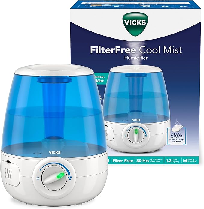 Vicks Filter-Free Ultrasonic Humidifier, Recommended by Pediatricians* by VicksDevices