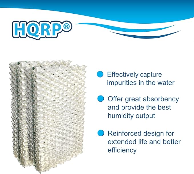 HQRP 2-Pack Humidifier Wick Filter Compatible - Image 4