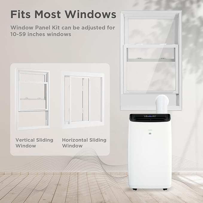 TURBRO Greenland 14, 000 BTU Portable Air Conditioner and Heater, Dehumidifier - Image 7