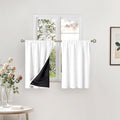 BGment Short Blackout Curtains for Small Window 30 Inch Long, 2 Panels by BGment