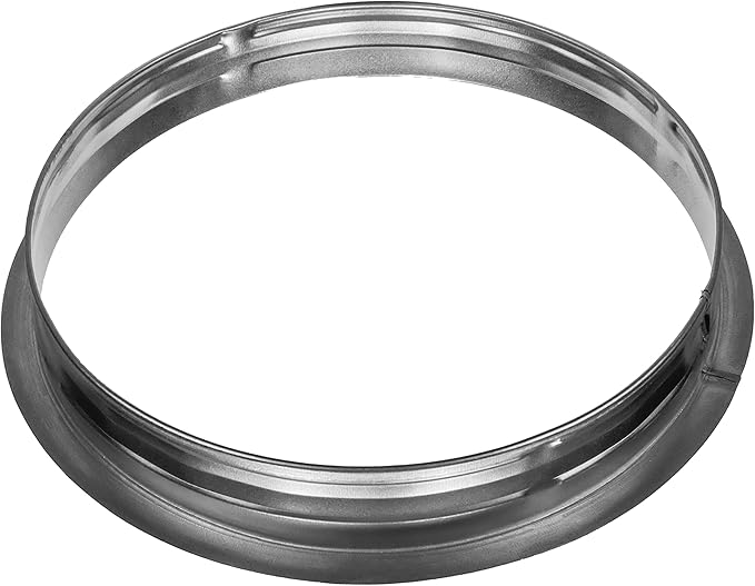 Vent Systems 10" Inch Metal Duct Connector Flange – Heavy-Duty Galvanized Steel - Image 6