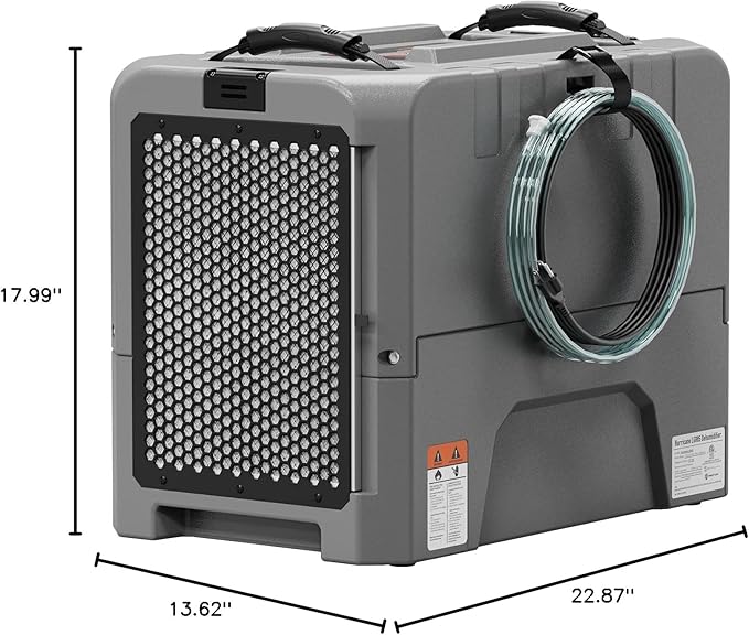 Abestorm LGR Commercial Dehumidifier, 180 PPD Crawl Space Dehumidifier - Image 8