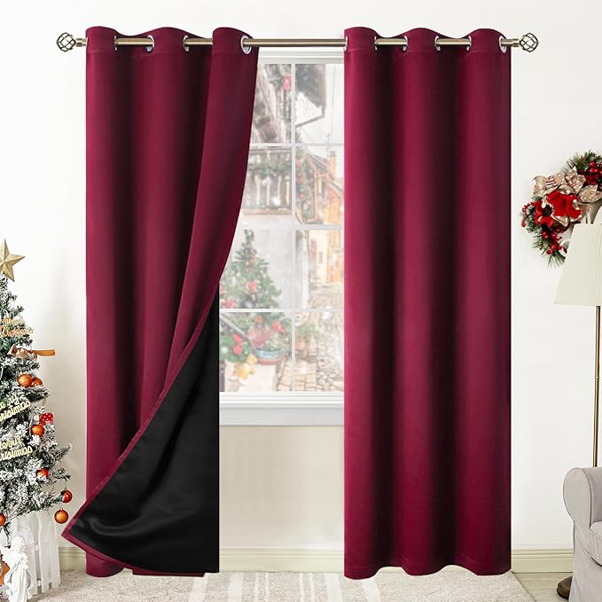 BGment Thermal Insulated 100% Blackout Curtains by BGment