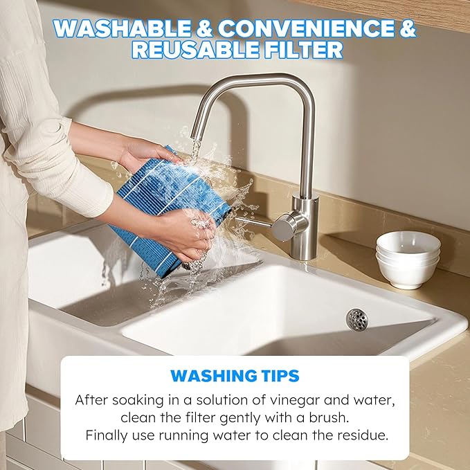 Afloia Washable Humidifier Filter, Wicking Filter, Durable Wet Curtain - Image 3