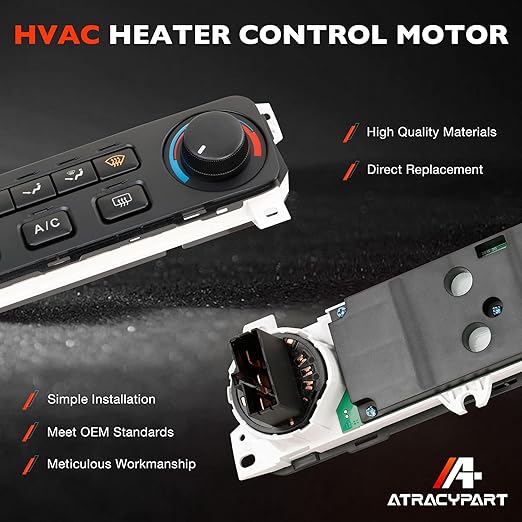 Climate Control Module A/C Heater Air Conditioning Panel Compatible - Image 3