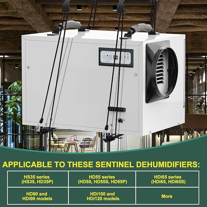 Hanging Kit for Dehumidifiers in Crawl Spaces & Basements | Heavy-Duty Metal - Image 5