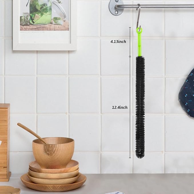 Sewer Drain Brush, Drain Clog Remover, 17inch Flexible Long Pipe Snake Hair - Image 5