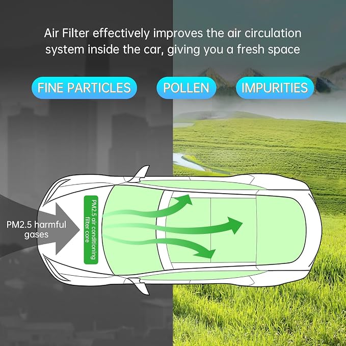 MASHA Cabin Air Filter for Ford Escape 2020-2025/Ranger/Maverick 2022-2026 | - Image 8