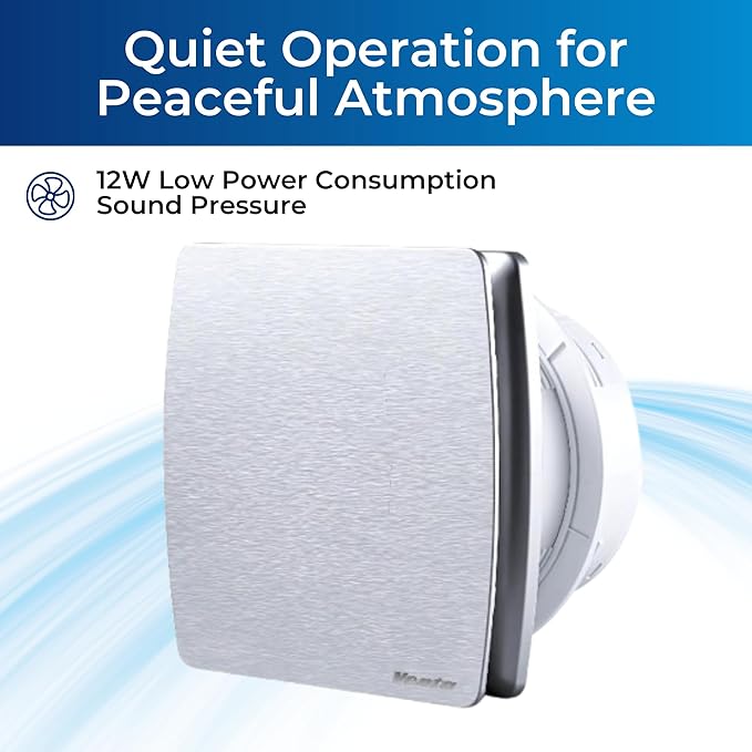 Venta 4 Inch Exhaust Fan – 1.5 Sones, Quiet Wall Mount Bathroom Exhaust Fan – - Image 4