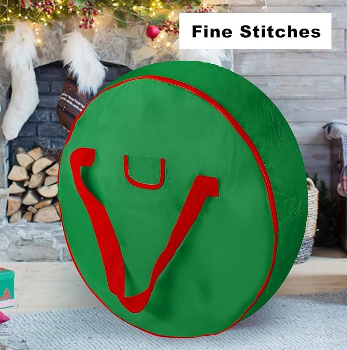 Christmas Wreath Storage Bag 36inch -Large Christmas Wreath Storage - Image 6