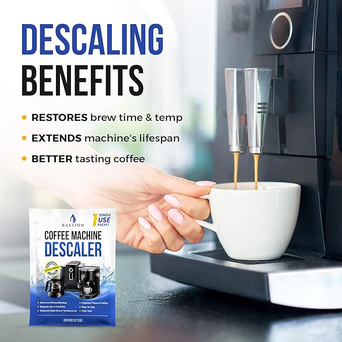 Descaling Powder Solution Coffee Machine Descaler Cleaner | Compatible - Image 4