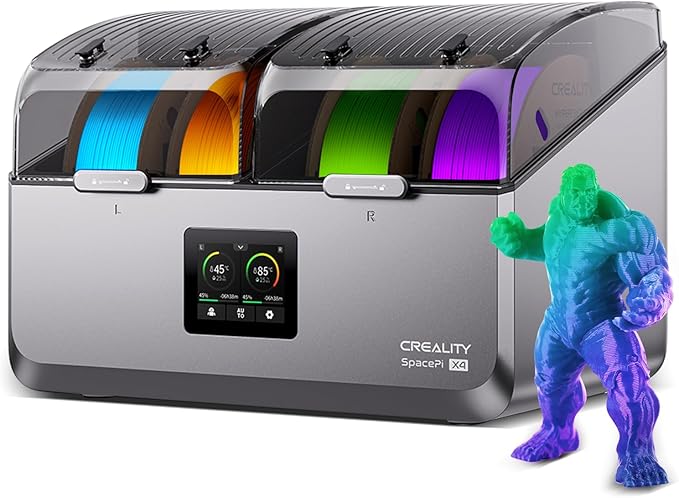 Creality Space Pi X4 Filament Dryer 4 Roll 3D Printer Dry Box by Creality