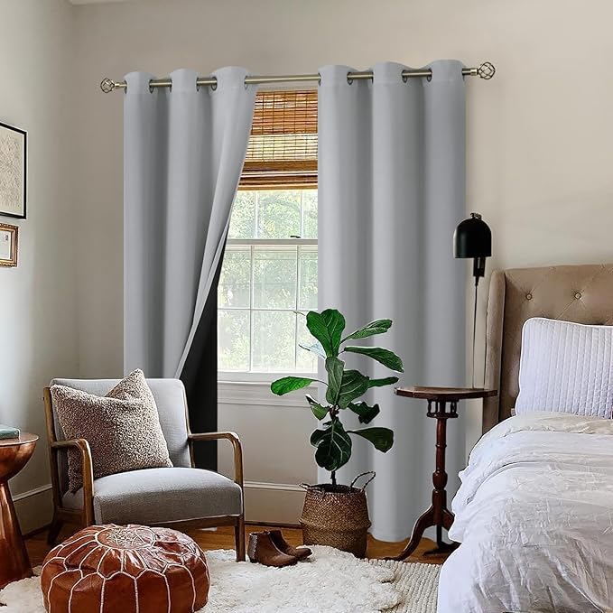BGment Thermal Insulated 100% Blackout Curtains - Image 2