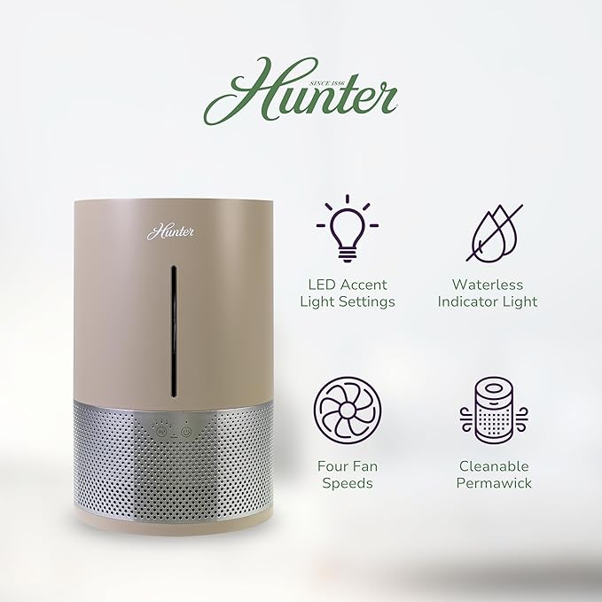 HHE150 Hunter Aspire 4.8L Evaporative Humidifier - Image 7