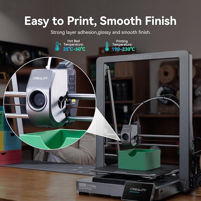 Creality Hyper PLA Filament 1.75mm, 30-600mm/s High Speed 3D Printer Filament - Image 7