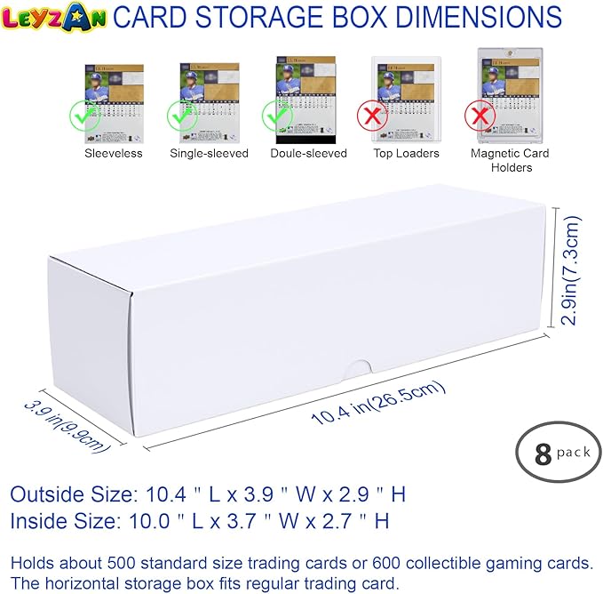 Trading-Card Storage Box, 10.4 INCH Horizontal - Image 4