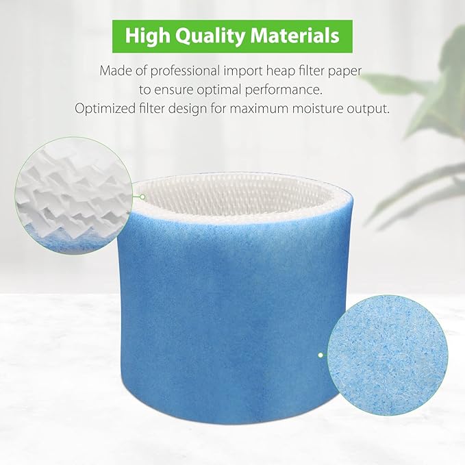 Smilyan 2 Pack Upgraded Blue Mesh HC-14 Humidifier Replacement Wicking Filter E - Image 3