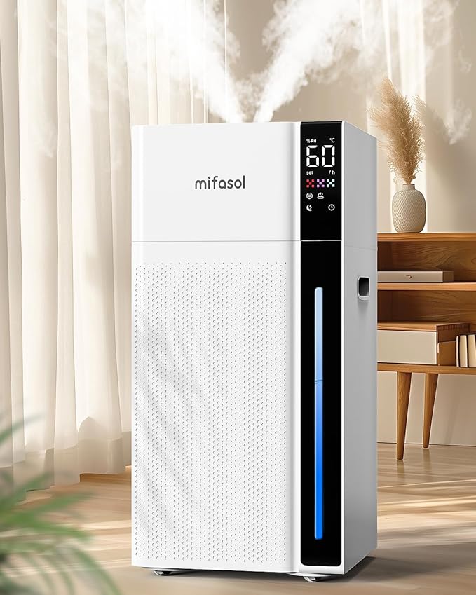 Mifasol Humidifier Large Room, 5.3Gal/20L Large Humidifiers by PureComfortPerfectHumidity