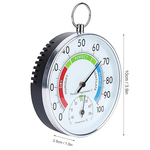 Greenhouse Temperature High Grow Meter, Indoor Thermometer Hygrometer Wall - Image 5