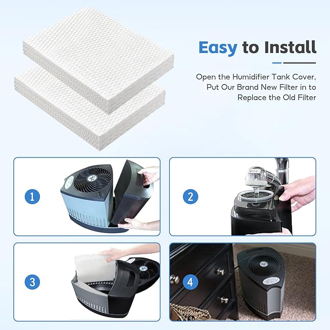 4-Pack MD1-0034 Replacement Wicks Filters Compatible - Image 6