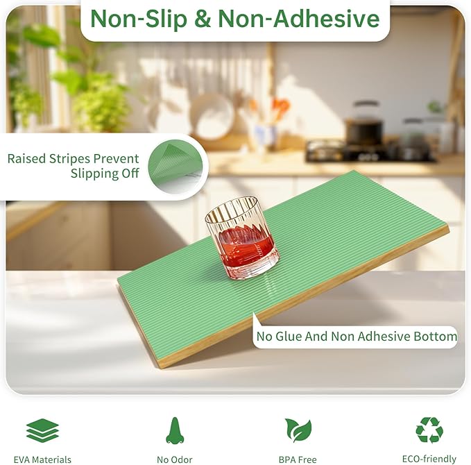 Shelf and Drawer Liner for Kitchen Cabinet, Non-Adhesive 24in x 120in - Image 2