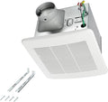 Amazon Basics AB-BV100 Bathroom Exhaust Fan, 110 CFM, 1.0 Sone, Ultra Quiet by AmazonBasics