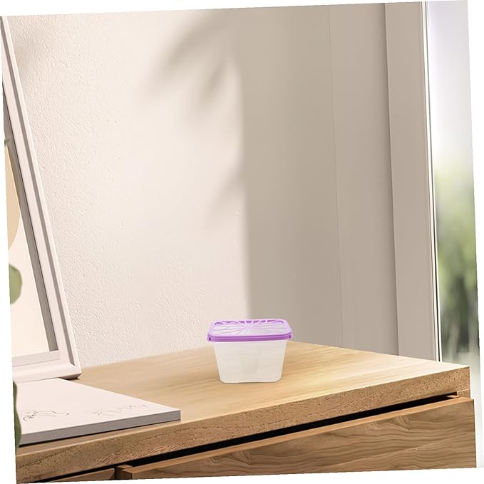 DOITOOL 4pcs Plastic Moisture Absorber Box Refillable Sturdy - Image 4
