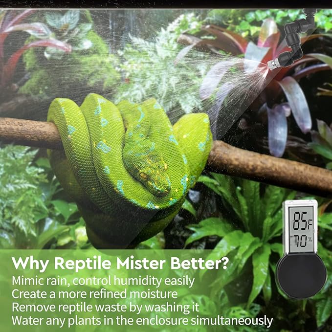 moistenland Reptile Humidifier, Misting System - Image 2
