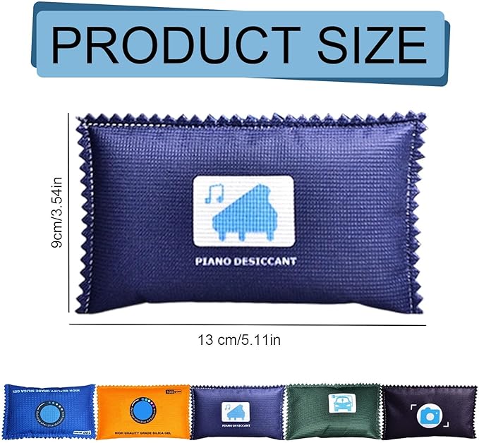 100g Desiccant Bag, Closet Dehumidifier Bags, Silica Gel Desiccant Moisture - Image 4