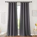 NICETOWN Grey Blackout Curtains 108 inches Long by NICETOWN