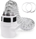 【UPGRADED】NOORNY 3 in1 Indoor Dryer Vent Kit Lint Catcher Bucket Box by NOORNYGroup