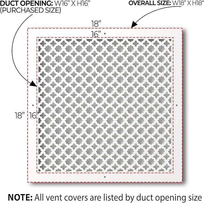 SABA Home Decor Air Vent Cover Grille - Image 2