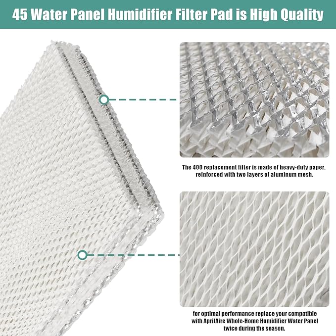 45 Water Panel Humidifier Filter Pad Replacement Compatible - Image 5