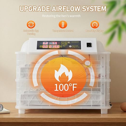 Winado Incubators for Hatching Eggs, 112 Egg Incubator - Image 5