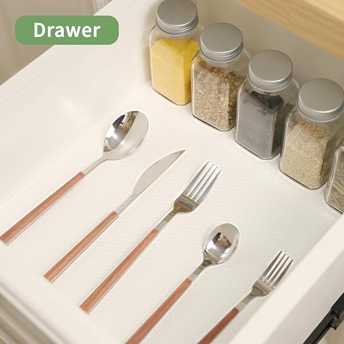 Shelf Liners 12 inch x 20 ft Kitchen Cabinets Liner Non-Stick Drawer Mats EVA - Image 4