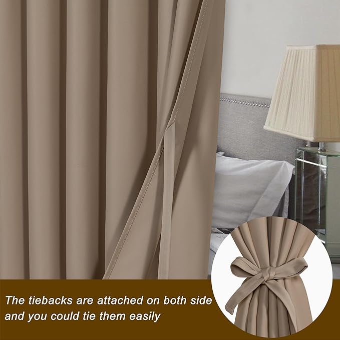 Hiasan Sliding Glass Door Blackout Curtains - Image 2
