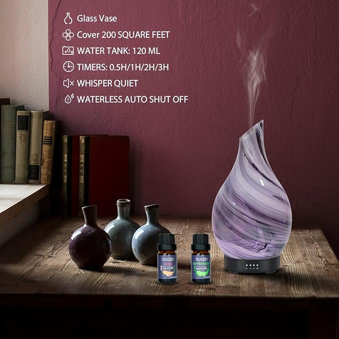 Oil Diffuser & Essential Oils Set - Image 7